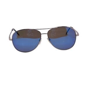 Men’s Polarized Silver Frame Aviators